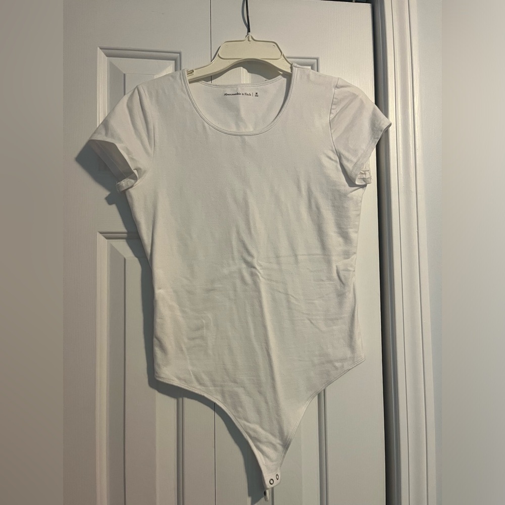 ABERCROMBIE AND FITCH Women’s Bodysuit White Size M